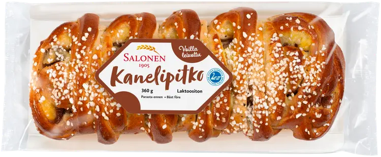 Leipomo Salonen Kanelipitko 360 g täytepitko
