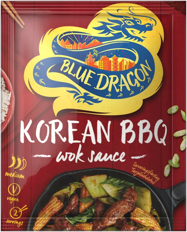 Blue Dragon Korean BBQ wok-kastike 120g