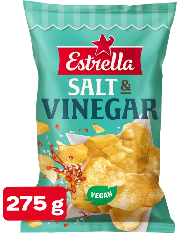 Estrella Salt & Vinegar Sipsi 275g