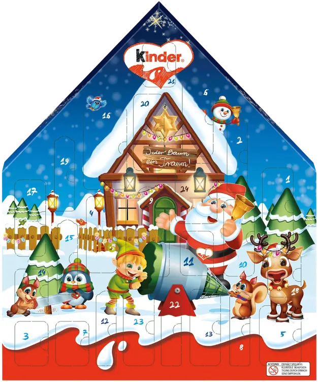 Kinder Maxi Mix joulukalenteri 351g