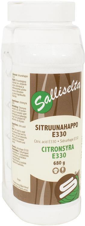 Salliselta Sitruunahappo 680g