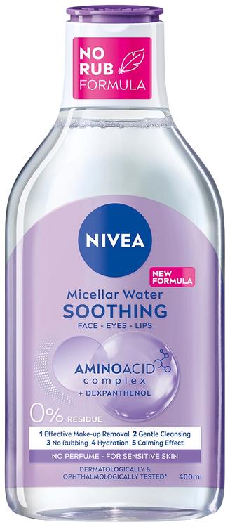 NIVEA 400ml Soothing Micellar Water -misellivesi