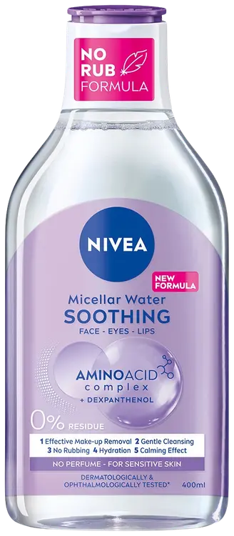 NIVEA 400ml Soothing Micellar Water -misellivesi