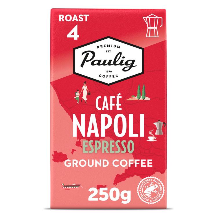 Paulig Café Napoli kahvi espressojauhatus 250g