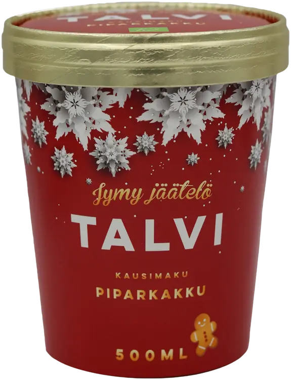 Jymy Talvi Piparkakku Luomujäätelö 500ml