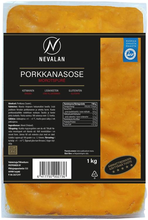 NEVALAN PORKKANASOSE 1KG