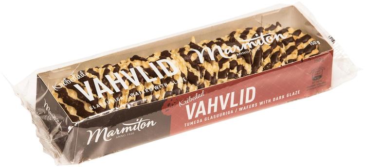 Marmiton vahvlid tumeda glasuuriga 150g