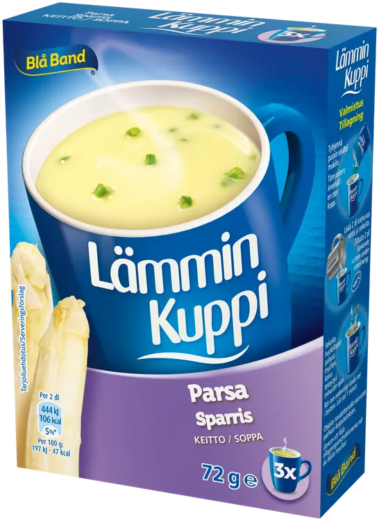 Blå Band Lämmin Kuppi Parsa