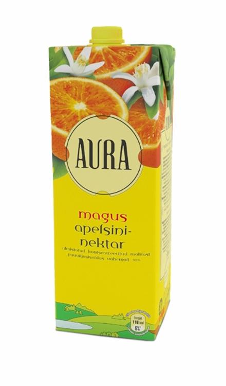 Aura magus apelsininektar 1L