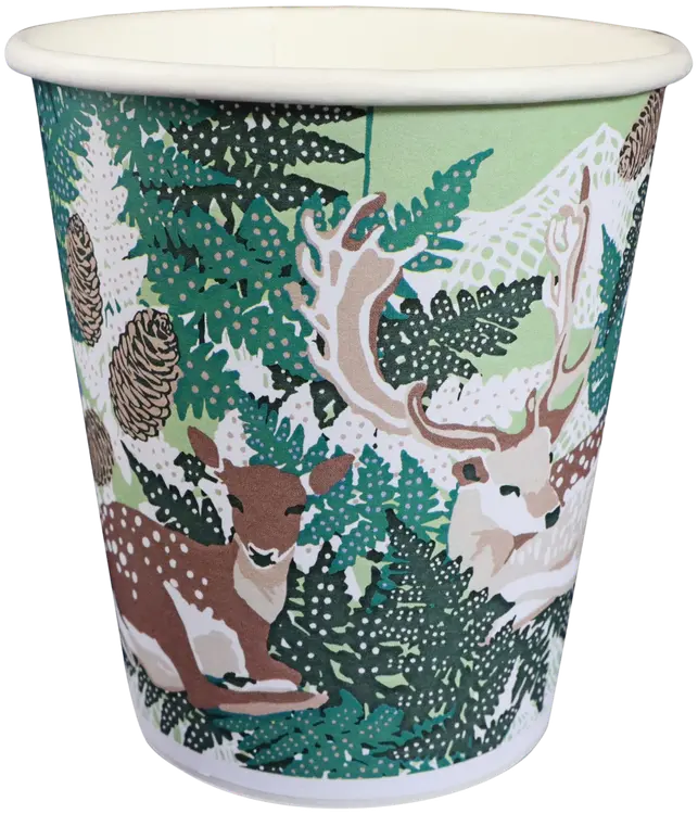 Huhtamaki kartonkinen kahvikuppi 50x250ml Metsänkätkö