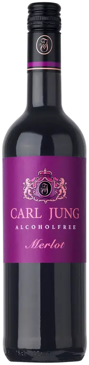 Carl Jung Merlot, 0 til-%, 0,75L, lasipullo
