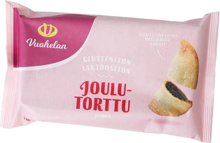 Vuohelan gluteeniton Joulutorttu 5kpl 200g, kypsäpakaste