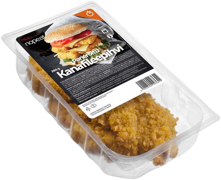 Pouttu Nopeat Paneroitu kanafileepihvi 280g