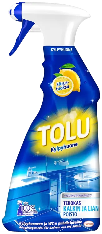 Tolu 500ml Kylpyhuone puhdistusaine spray