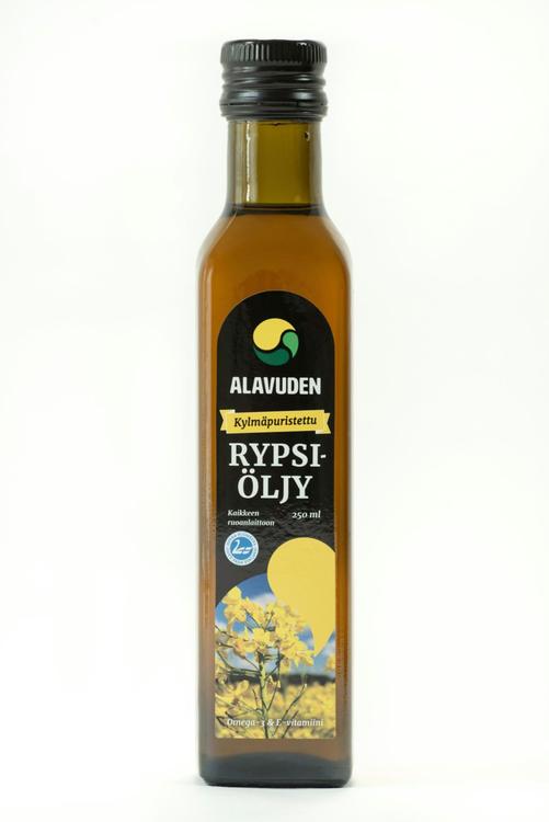 Alavuden kylmäpuristettu rypsiöljy 250 ml