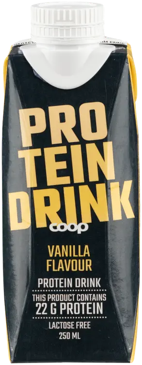 Coop laktoositon proteiinijuoma vanilja 250 ml