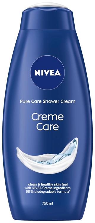 NIVEA 750ml Creme Care Shower Cream -suihkusaippua