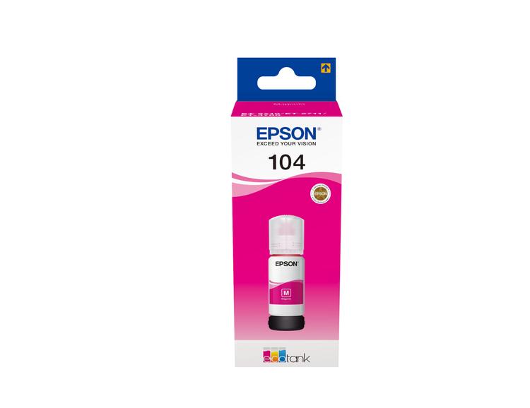 Epson mustepullo 104 magenta