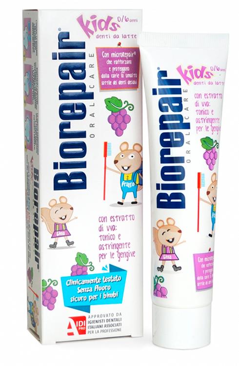 Hambapasta Biorepair Kids viinamari 50 ml,lastele 0-6 a