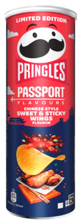 Kartulikrõpsud PRINGLES Sweet.Sticky Wings165g