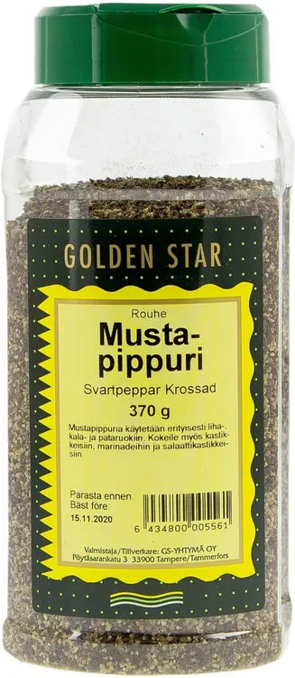Golden Star 370g Mustapippurirouhe