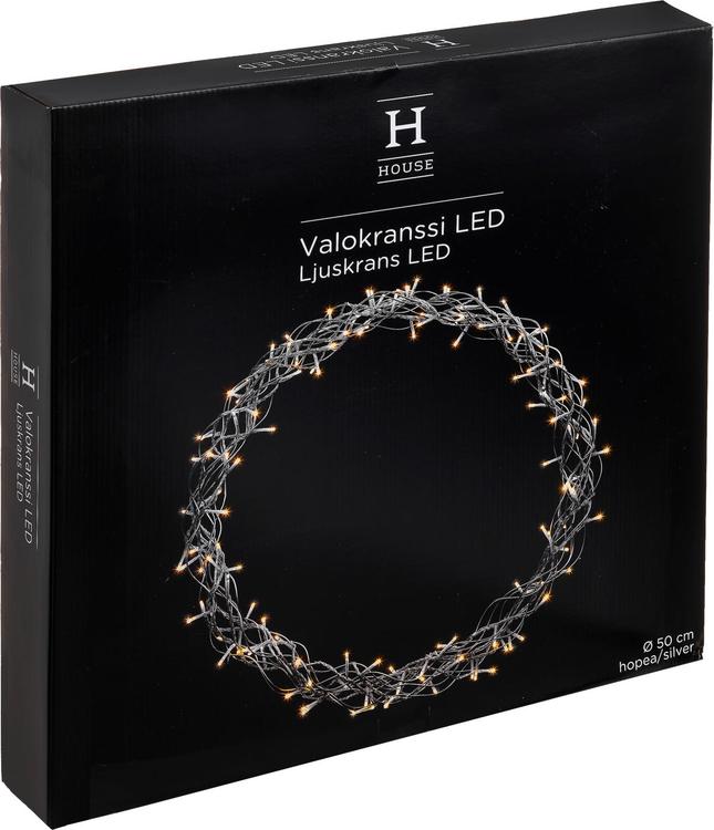 Valguspärg 50 cm 136- led