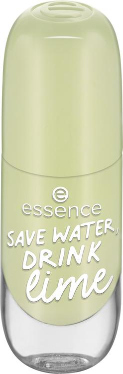 essence gel nail colour 49 SAVE WATER, DRINK lime 8 ml