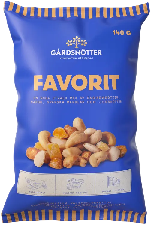 Gårdsnötter Suosikki Pähkinämix 140g