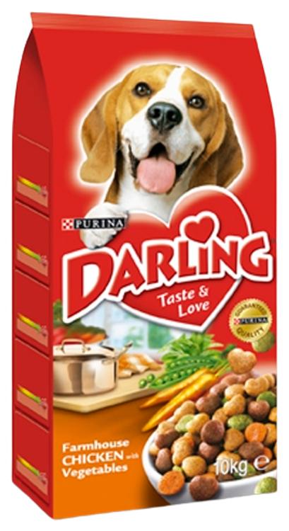 DARLING kuiv koeratoit, linnuliha/juurvili 10kg