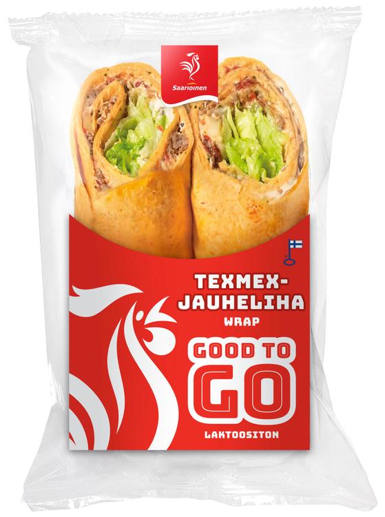 Saarioinen Good to Go Texmex-jauhelihawrap 240g