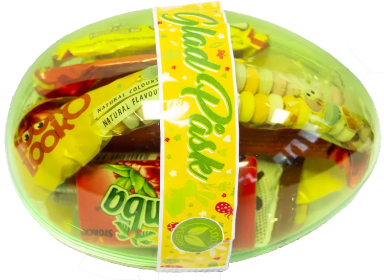 Täytetty pääsiäismuna vegaaninen 160 g