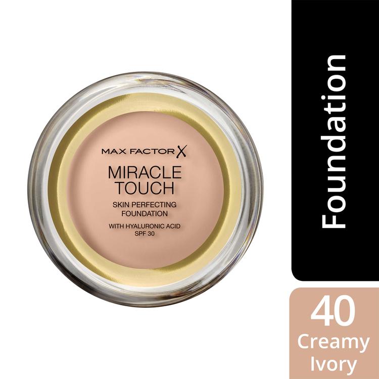 Max Factor Miracle Touch -meikkivoide 40 Creamy Ivory 11,5g