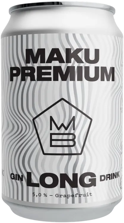 Maku Brewing Premium Gin Long Drink 5,0% 0.33l tölkki