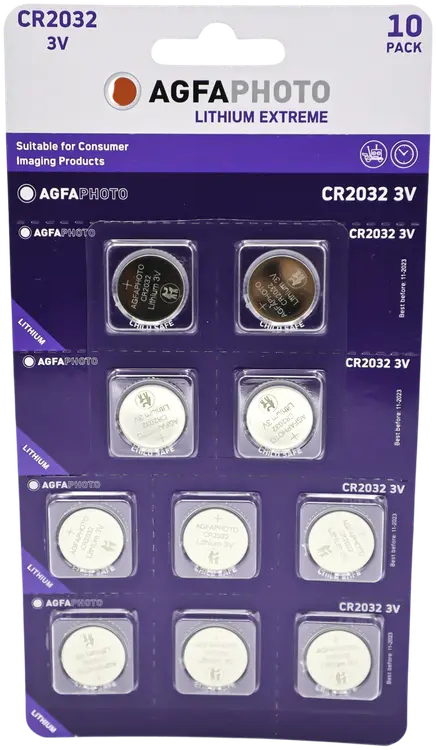 AgfaPhoto CR2032 10-pack