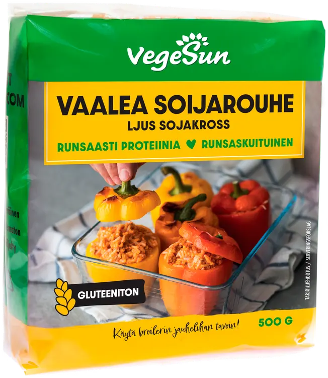 VegeSun soijarouhe vaalea 500g