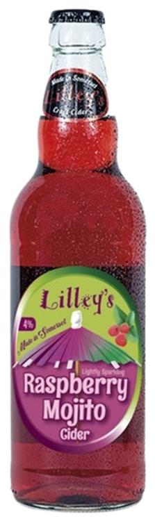 Lilleys Raspberry Mojito Cider 4% 50cl