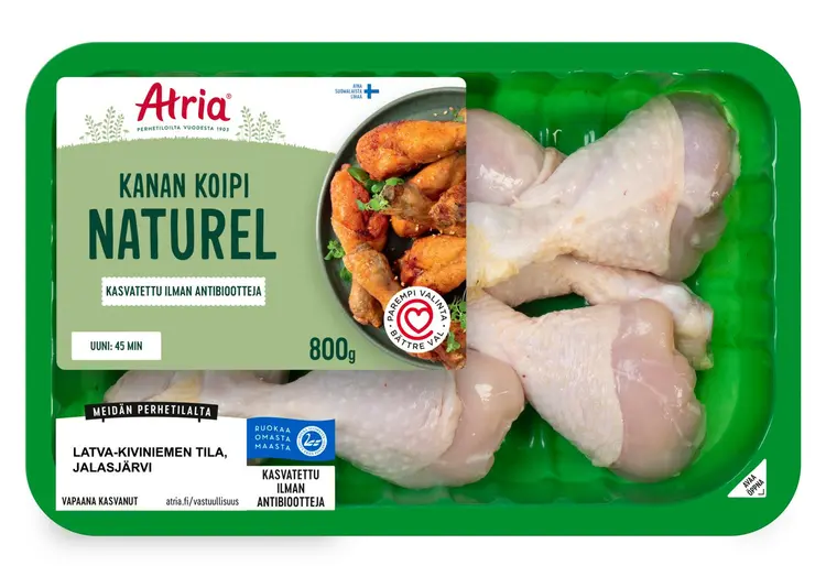 Atria Kanan Koipi Naturel 800g