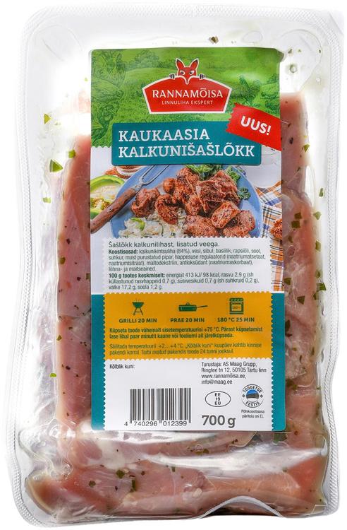 Kaukaasia kalkunišašlõkk 700g