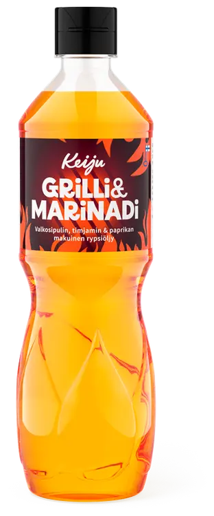 Keiju valkosipulin, timjamin ja paprikan makuinen rypsiöljy 500 ml