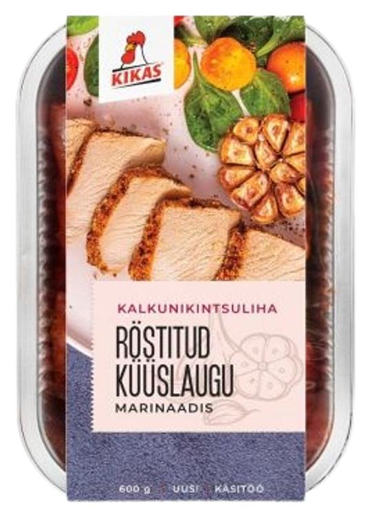 Kikas Kalkun röstitud küüslaugu marinaadis 600g