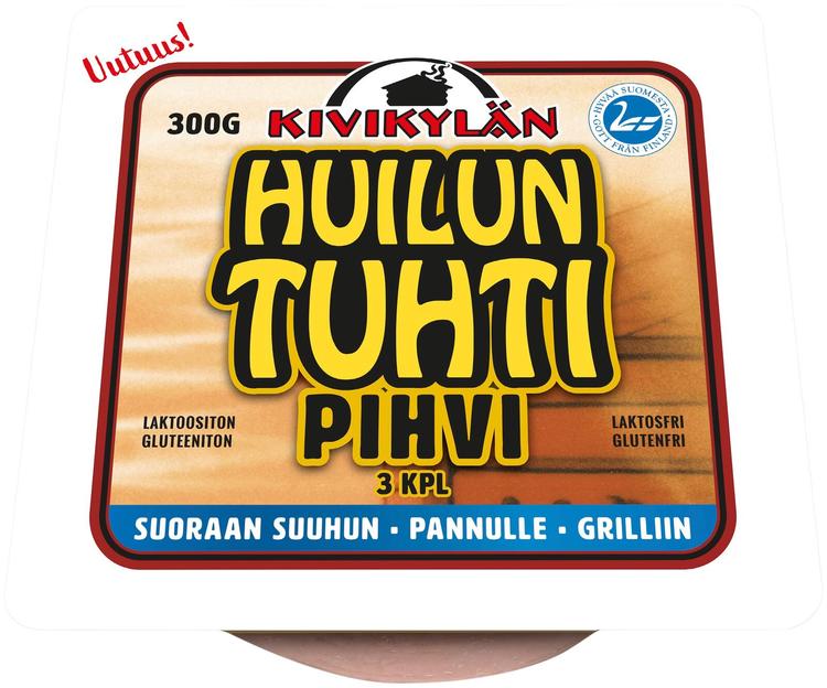 Kivikylän Huiluntuhti Makkarapihvi 300g