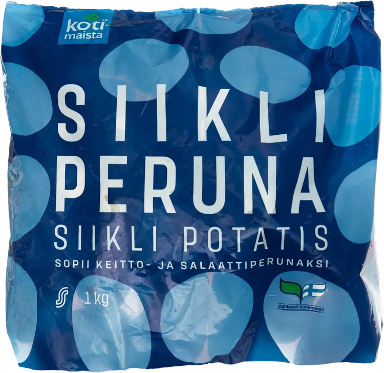 Kotimaista peruna Siikli 1 kg