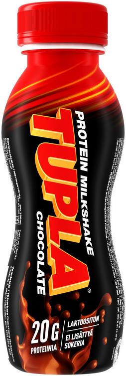 TUPLA laktoositon Chocolate protein milkshake 280ml