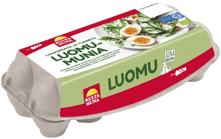 Kultamuna luomumunia M/L 10