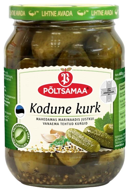 Põltsamaa Kodune kurk 680 g