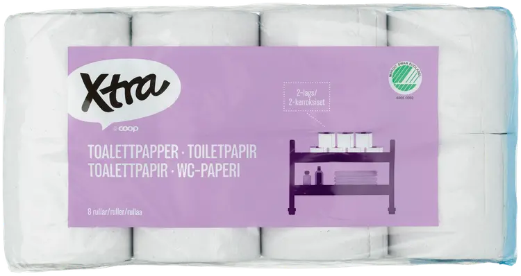 Xtra wc-paperi 8 rll