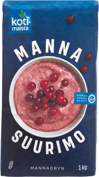 Kotimaista mannasuurimo 1 kg