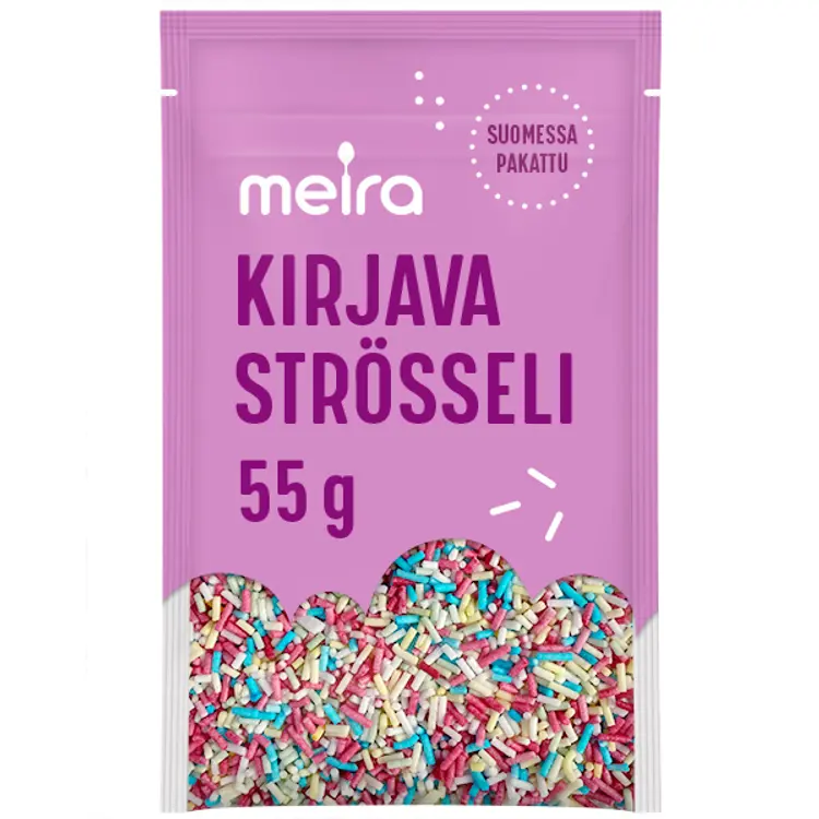 Meira Kirjava strösseli 55g