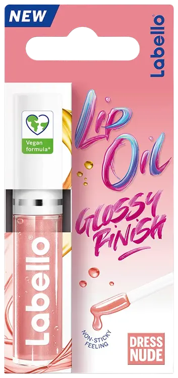 Labello 5,5ml Caring Lip Oil Dress Nude -huuliöljy