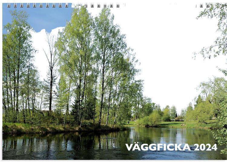 Burde seinäkalenteri 2024 Väggficka